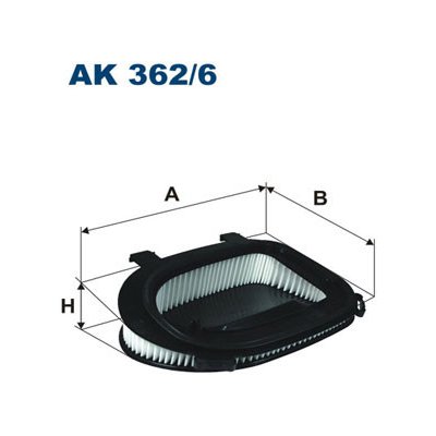 FILTRON Vzduchový filtr AK362/6 – Hledejceny.cz
