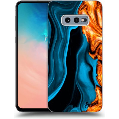 Pouzdro Picasee silikonové Samsung Galaxy S10e G970 - Gold blue čiré – Zbozi.Blesk.cz