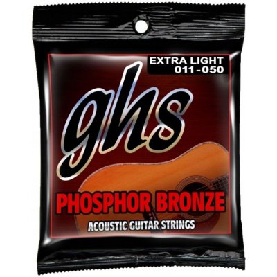 GHS Phosphor Bronze pro akustické kytary – Zbozi.Blesk.cz