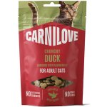 CARNILOVE Cat CRUNCHY Snack Duck enriched with Raspberries 50 g – Sleviste.cz