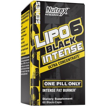 Nutrex Lipo 6 BLACK INTENSE 60 kapslí