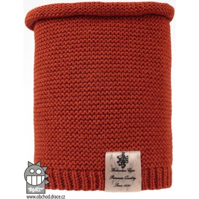 Dráče Pletený nákrčník Colors 10 rezavá – Zboží Dáma