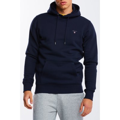 Gant MIKINA GANT ORIGINAL SWEAT HOODIE modrá