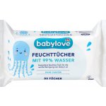 Babylove vlhčené ubrousky s obsahem 99 % vody 80 ks – Hledejceny.cz