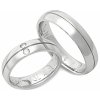 Prsteny Aumanti Snubní prsteny 44 Stříbro bílá