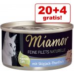 Miamor Feine Filets Naturelle bonito tuňák ve šťávě 24 x 80 g – Hledejceny.cz