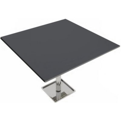 HPL 7545 deska čtvercová 800x800mm antracit – Sleviste.cz