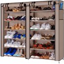 Perfect Shoe Cabinet Skládací skříň 115x30x110 béžová