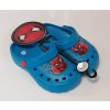 Dětské žabky a pantofle Chlapecké crocs sandály Spiderman tyrkysové