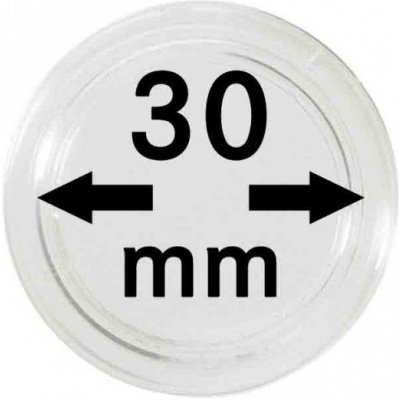 Lindner Kapsle na mince 30 mm – Zboží Dáma