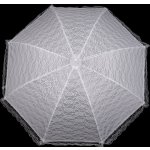 Svatební krajkový vystřelovací deštník bílý – Hledejceny.cz