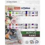 akrylové barvy Easy Creative 24 ks x 12 ml – Hledejceny.cz