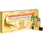 Ginseng Products Ženšen Ginkgo Biloba Extrakt ampule Korean 10 x 10 ml – Hledejceny.cz