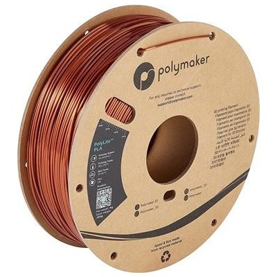 Polymaker PolyLite Silk PLA Bronze, bronzová, 1,75mm, 1000g (PA03003) – Zboží Živě
