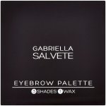 Gabriella Salvete Eyebrow Palette paletka pro úpravu obočí Pro dokonalou úpravu obočí 5,2 g – Zboží Mobilmania