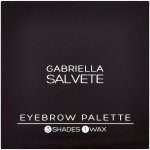 Gabriella Salvete Eyebrow Palette paletka pro úpravu obočí Pro dokonalou úpravu obočí 5,2 g – Zboží Dáma