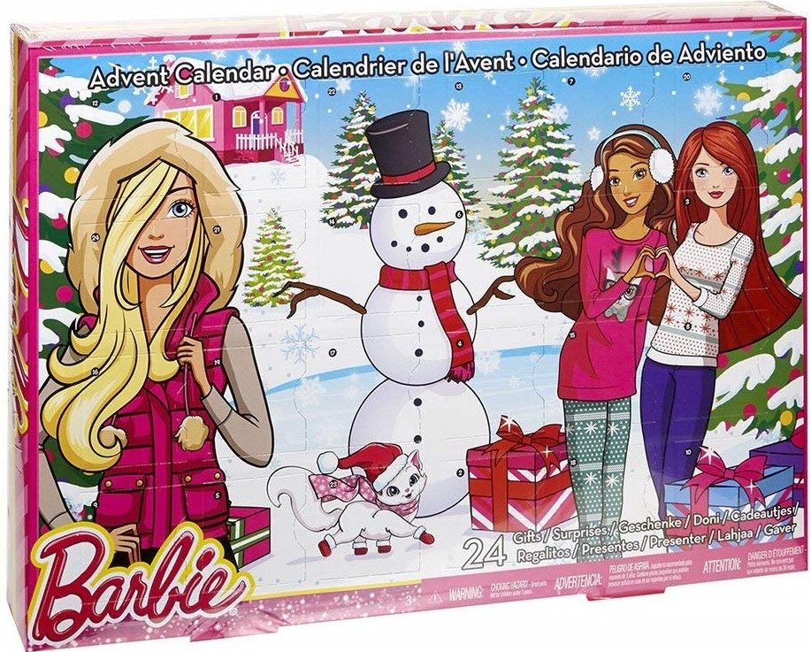 Specifikace Mattel Barbie Adventní kalendář DMM61 - Heureka.cz