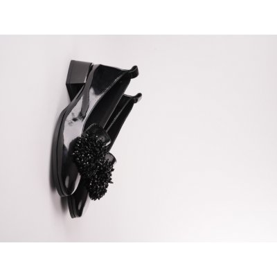 EPICA mokasíny černé se zdobením – Zboží Dáma