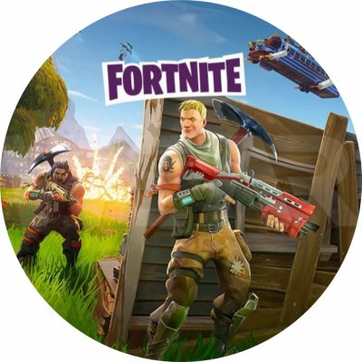 Jedlý tisk FORTNITE ● materiál: JEDLÝ PAPÍR Ⓜ️, ● velikost: průměr 18 cm ☝ – Sleviste.cz