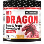 Survival Red Dragon Pump & Focus Pre-workout 330 g – Zboží Mobilmania