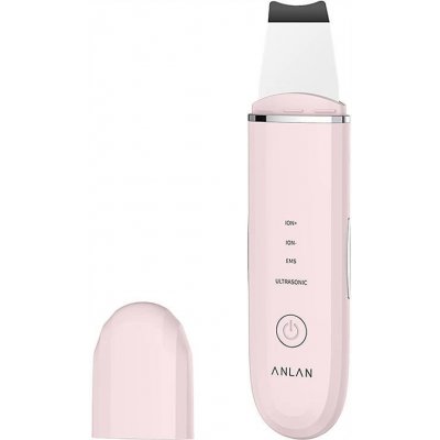 Anlan Ultrasonic Skin Scrubber ALCPJ07-04 růžový