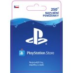 PlayStation dárková karta 250 Kč – Zboží Mobilmania