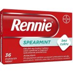 RENNIE SPEARMINT BEZ CUKRU POR 680MG/80MG TBL MND 36 – Zboží Mobilmania