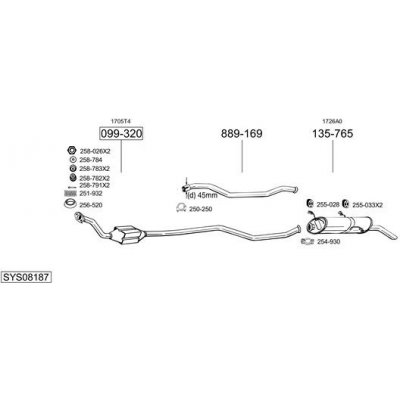 Bosal BS 292-197 – Hledejceny.cz