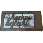 Krabička na peníze, VŠECHNO NEJLEPŠÍ II, dřevěná – Zboží Živě