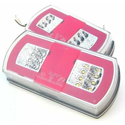 Sada LED světel se 3 funkcemi 12/24V (165x80x36 mm) - Dafa – Hledejceny.cz