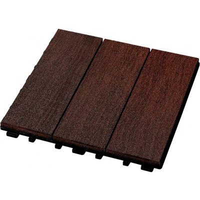 Rettenmeier WPC dlaždice zacvakávací 30 x 30 cm terrakota 4 ks – Hledejceny.cz