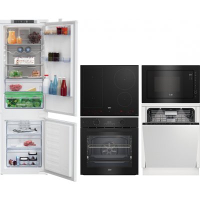 Set Beko BBIS17300BPSE + BMCB25433BG + HII 64822UFT + BDIN38531D + BCNA275E4SN – Zboží Mobilmania