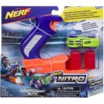 Hasbro Nerf NITRO Throttleshot Blizt blaster set soft auto 2 překážky – Zboží Mobilmania