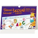 Stolní Helma Týdenní školní plánovací 2026 – Zboží Dáma