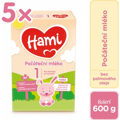 Nutrilon 1 Hami 5 x 600 g – Sleviste.cz