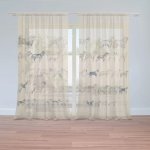 Sablio Záclony Psí plemena: 2ks 150x250cm – Hledejceny.cz