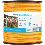 Páska pro elektrický ohradník šířka 10 mm žluto oranžová – Hledejceny.cz