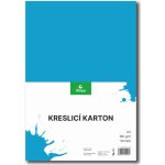 Karton barevný kreslicí A3 (420 x 297 mm), 50 listů/180g světle modrý – Zboží Dáma