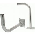 OEM držák antény na zeď 40 cm s plotnou 14 x 12 - galvanický zinek – Hledejceny.cz