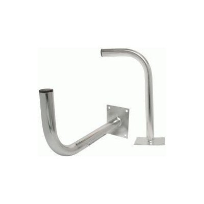 OEM držák antény na zeď 40 cm s plotnou 14 x 12 - galvanický zinek – Hledejceny.cz