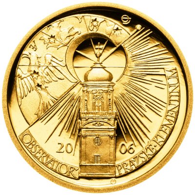 ČNB Zlatá mince 2500 Kč Klementinum v Praze 2006 7,78 g – Zboží Dáma