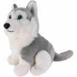 Carl Dick Husky šedý sedící pes cca 1672002 16 cm – Hledejceny.cz