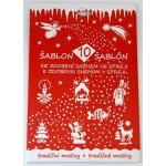 Šablony vánoční dekorační 10 motivů 31 x 21 cm – Hledejceny.cz