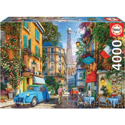 EDUCA Staré pařížské ulice 4000 dílků – Zboží Mobilmania