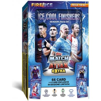 Topps CHAMPIONS LEAGUE EXTRA 2023/24 Mega Tin 2 Ice Cool Finishers Krabička – Zbozi.Blesk.cz