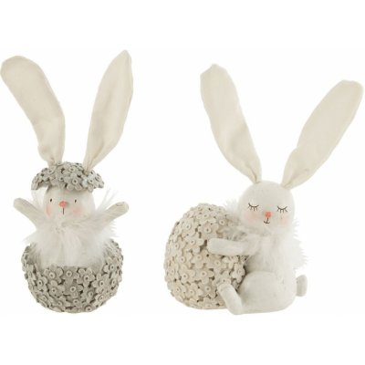 Set 2ks dekorace králíček s květovanými vajíčky Ø 8*19/ 11*8*18 cm – Hledejceny.cz