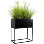 DekorStyle Stojan na květiny Ally 50 cm černý – Hledejceny.cz