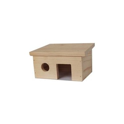 Truhlářství Zimný Domek pro myšku šikmá střecha ZV 121 14 x 8,5 x 9,5 cm – Hledejceny.cz