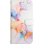 Pouzdro AppleKing mramorové flipové z PU kůže iPhone 7 / 8 / SE 2020/2022 - barevné – Zboží Mobilmania