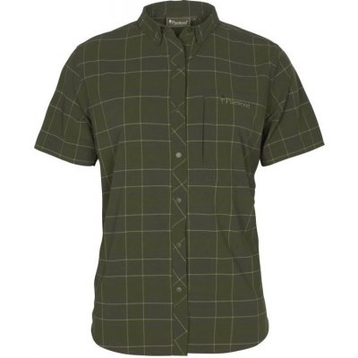 Košile Pinewood Abisko Trekking S/S Ladies zelená – Zboží Dáma